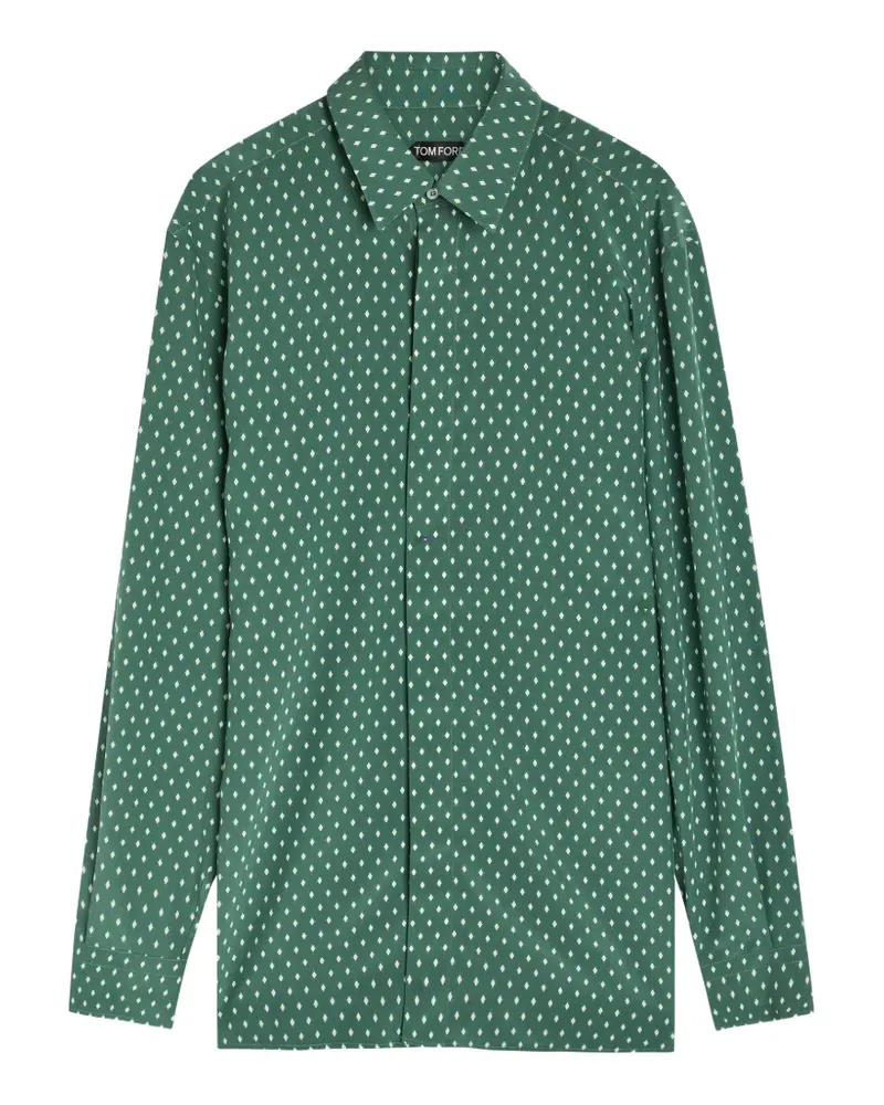 Tom Ford long-sleeve shirt - Grün Grün