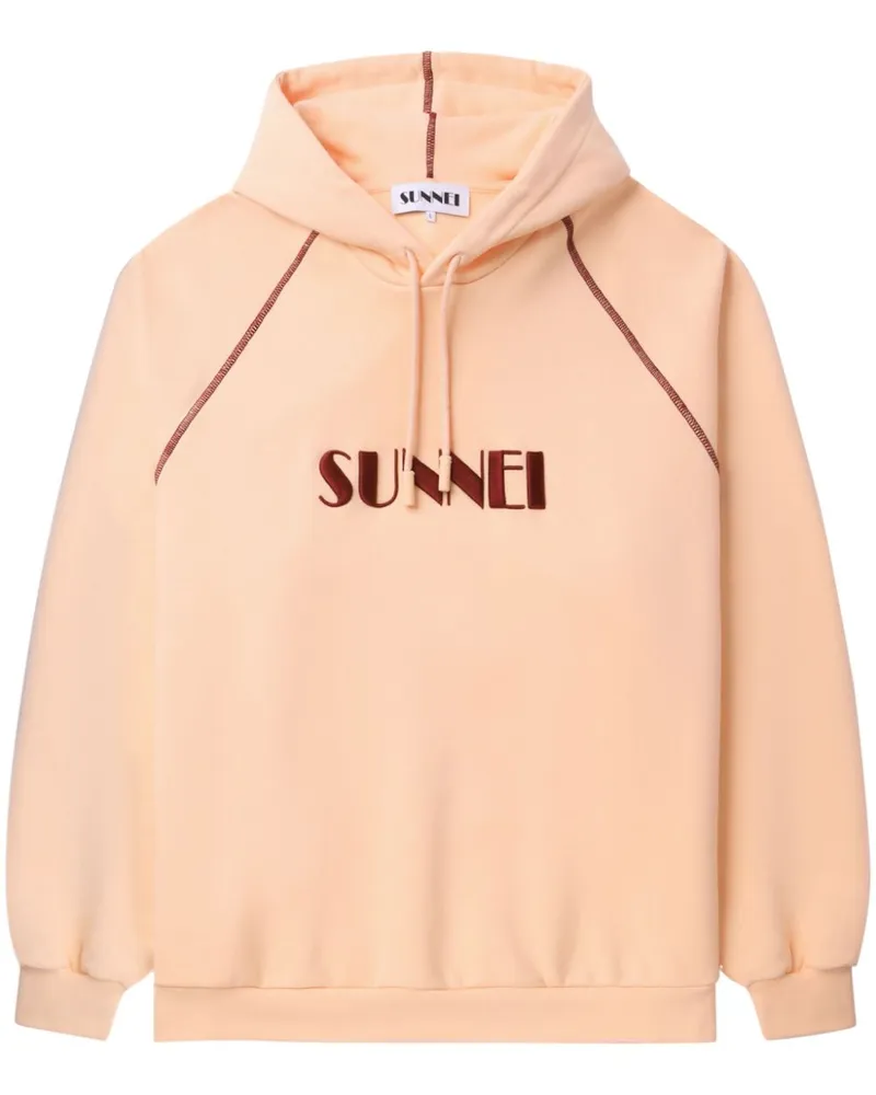 SUNNEI Hoodie mit Print - Rosa Rosa