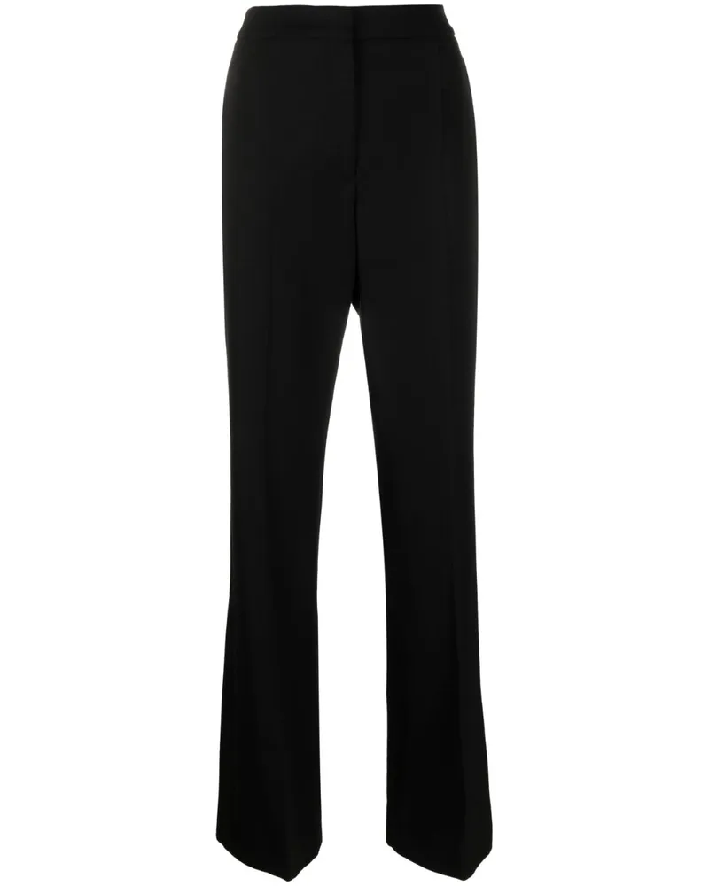 Moschino High-Waist-Hose mit geradem Bein - Schwarz Schwarz