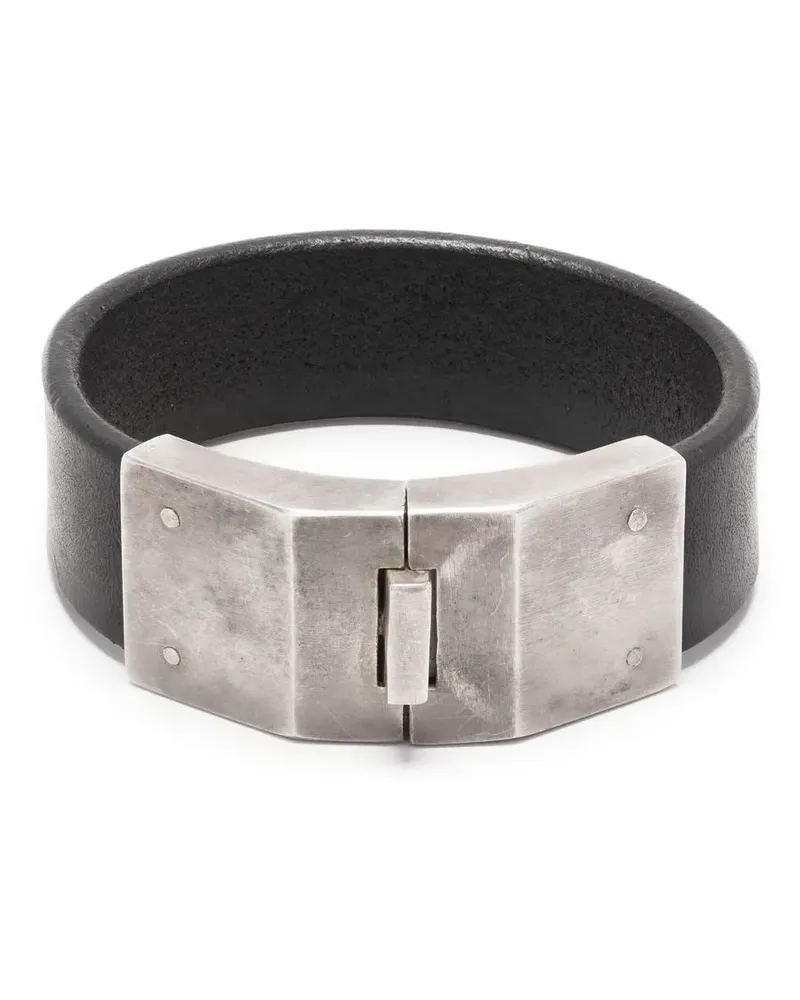 Parts Of Four Box Lock Armband - Schwarz Schwarz