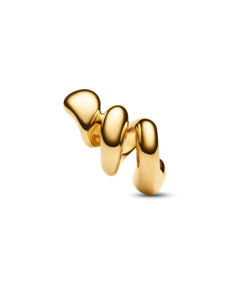 Maria Black Coil Crawler Ohrring - Gold Gold