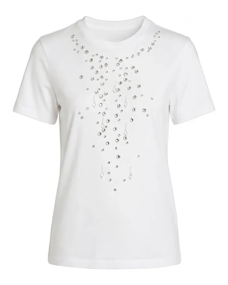 MARELLA Verziertes Bianca T-Shirt - Weiß Weiß