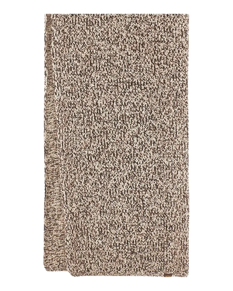 Paul & Shark mélange-effect scarf - Nude Nude