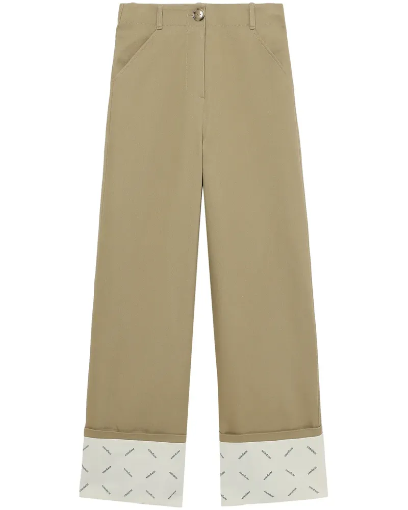 KIMHEKIM Hose mit Umschlag - Braun Braun
