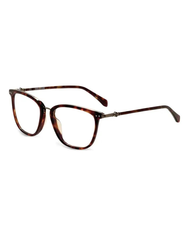 Zadig & Voltaire Eckige Brille in Schildpattoptik - Braun Braun