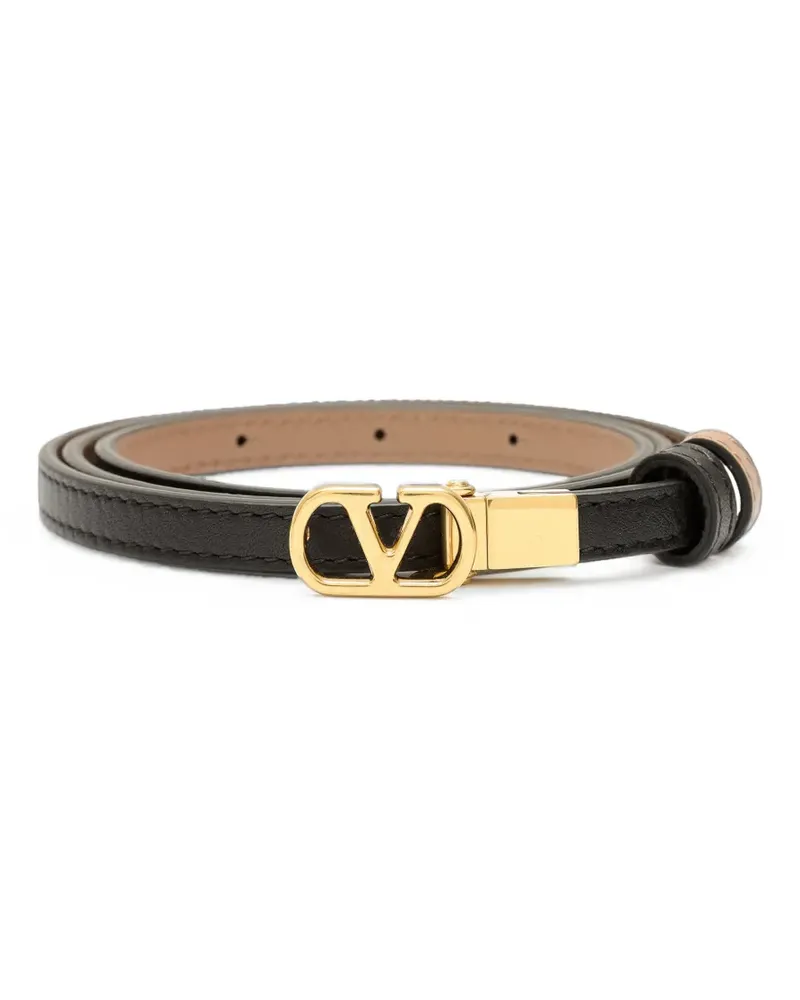 Valentino Garavani Wendbarer VLogo Signature Gürtel - Schwarz Schwarz