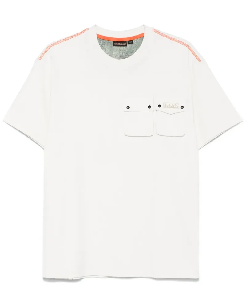 Napapijri Rivalto T-Shirt - Weiß Weiß