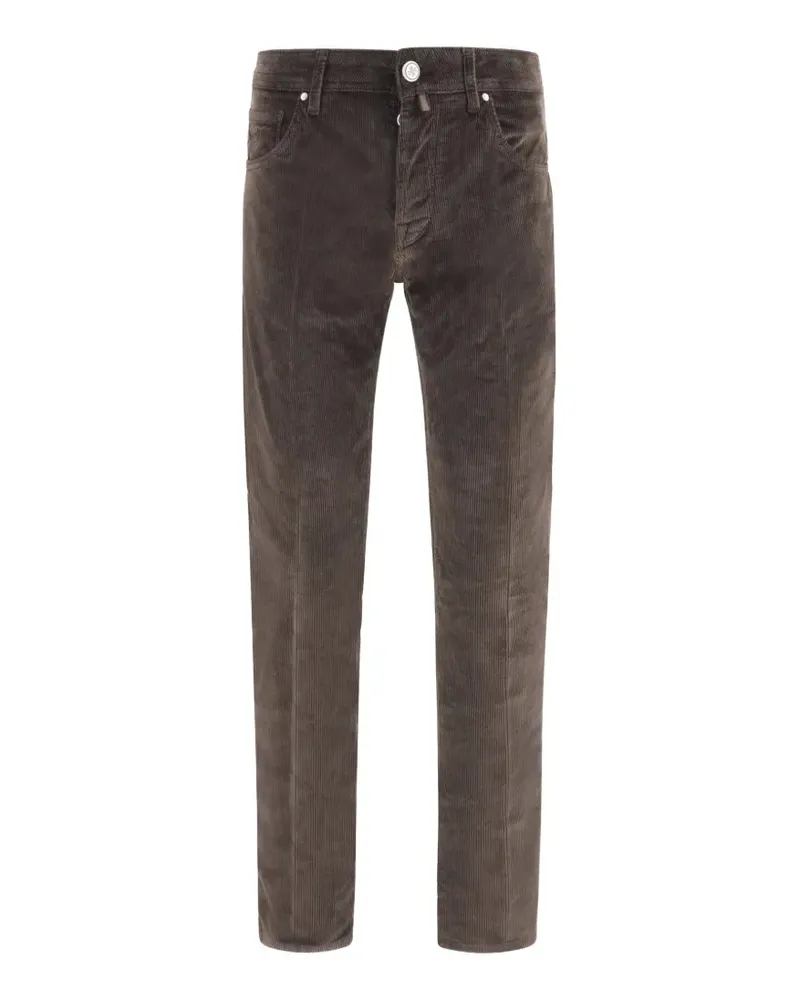 Jacob Cohën Scott Slim-Fit-Hose - Braun Braun