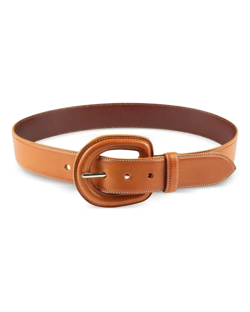 GAVAZZENI aloe buckle belt - Orange Orange
