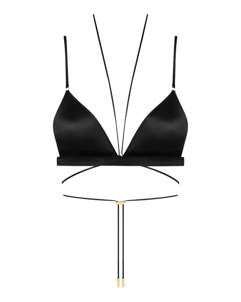 Maison Close French Kiss BH - Schwarz Schwarz