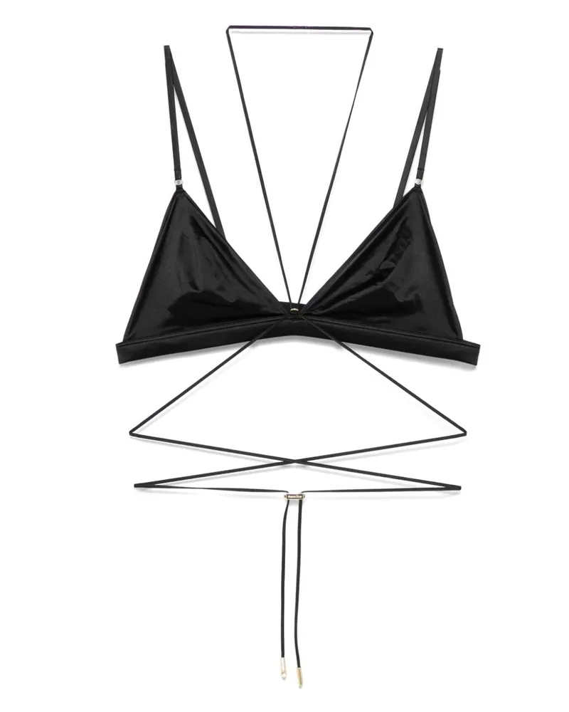 Maison Close French Kiss BH - Schwarz Schwarz