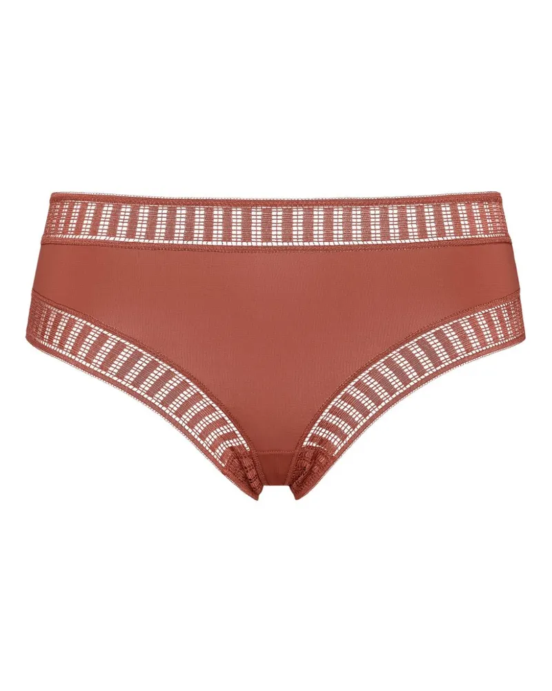 Eres Gabby Graphic Tanga-Slip - Braun Braun
