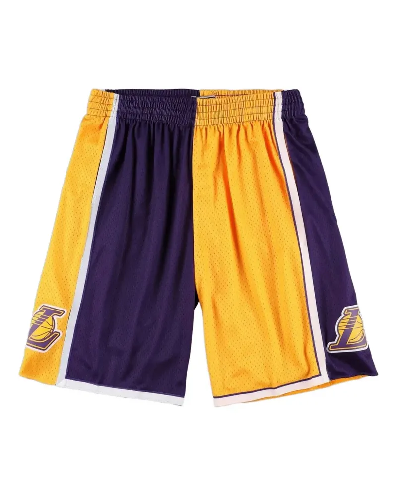 Mitchell & Ness Split Swingman NBA LA Lakers 2009 Shorts - Gelb Gelb