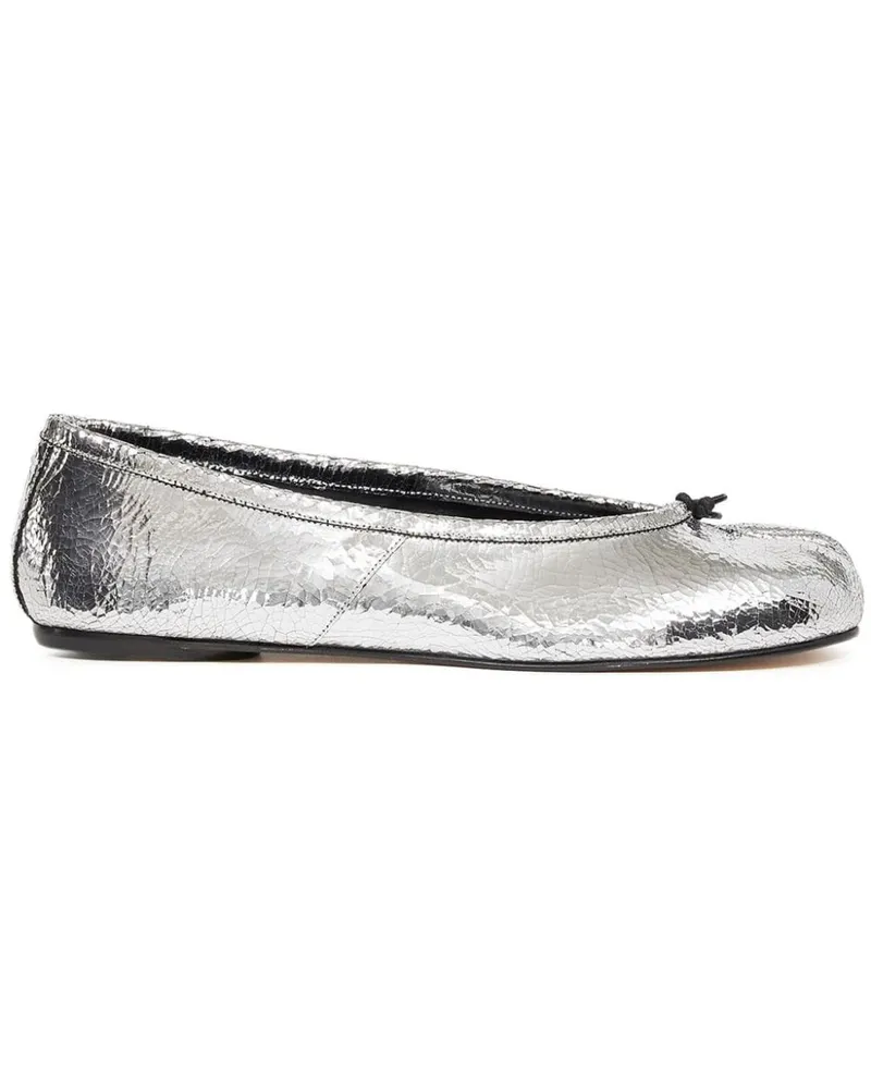 Maison Margiela Tabi Ballerinas - Silber Silber