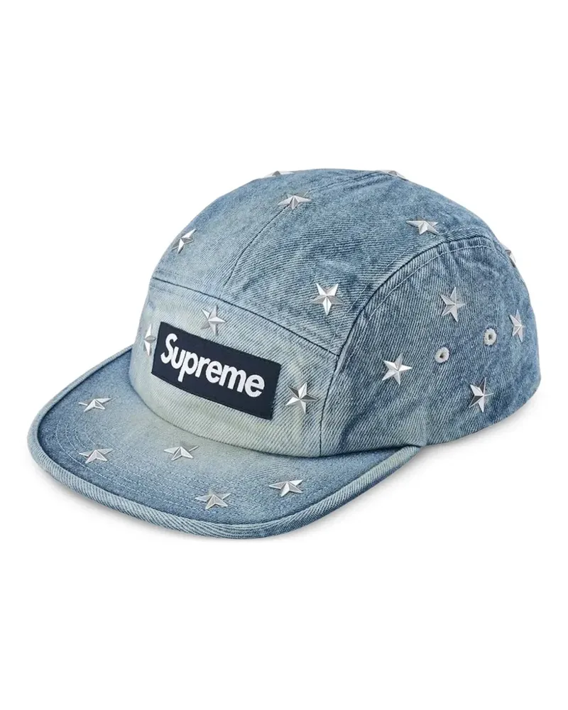 Supreme Being star-studded denim baseball cap - Blau Blau