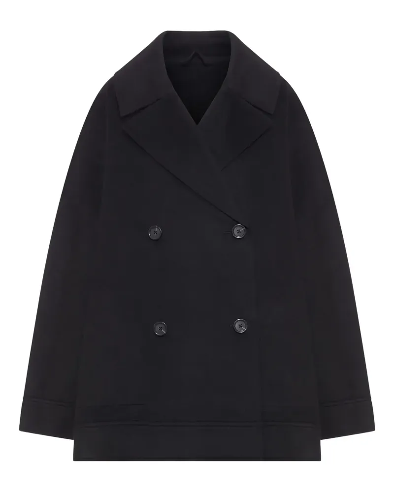 Totême double-breasted wool jacket - Schwarz Schwarz