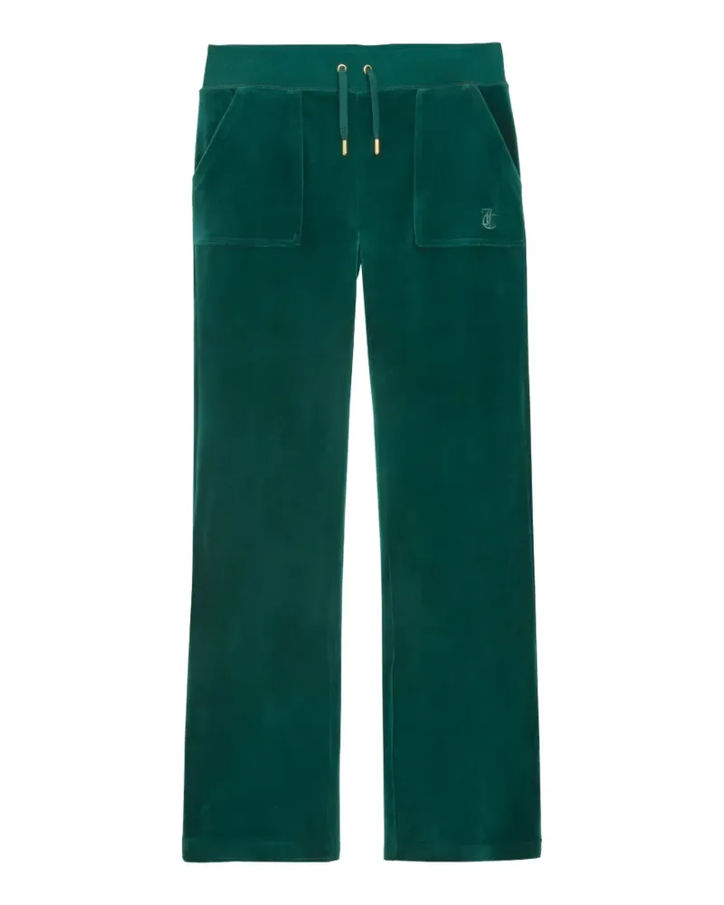 Juicy Couture Del Ray Jogginghose aus Velours - Grün Grün