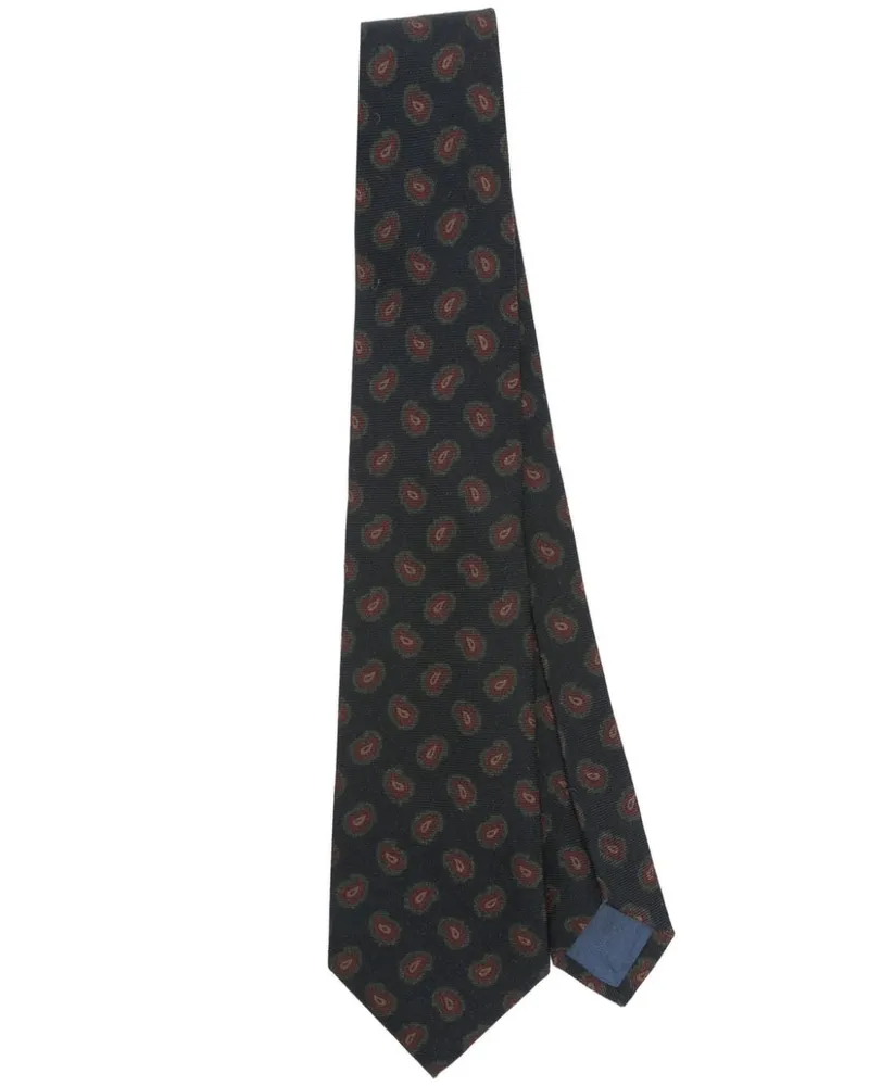 Ralph Lauren Challis Krawatte aus Wolle - Blau Blau