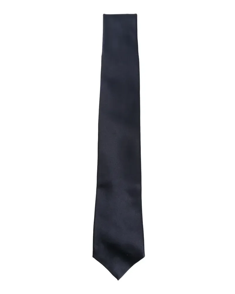 Kiton silk tie - Blau Blau