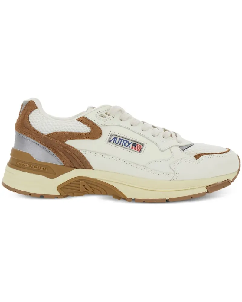 AUTRY Hyperway Sneakers mit Logo-Patch - Weiß Weiß