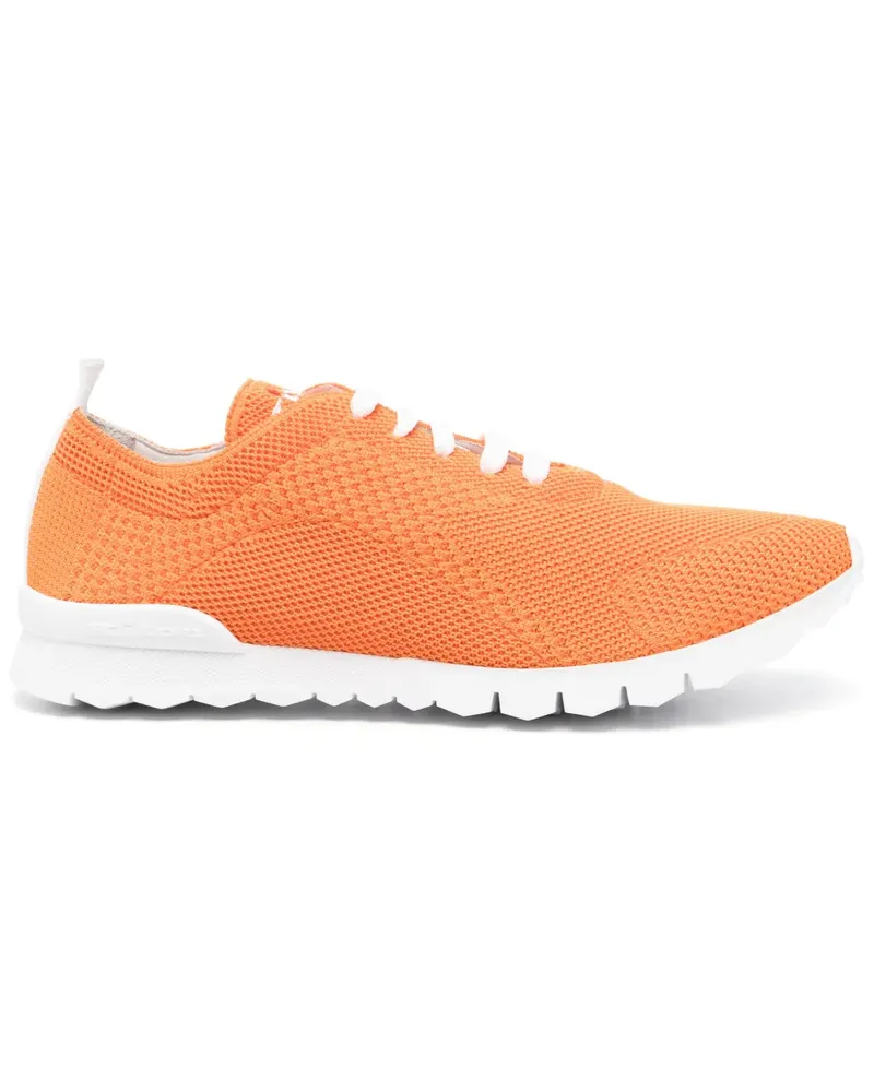 Kiton Sneakers in Strickoptik - Orange Orange