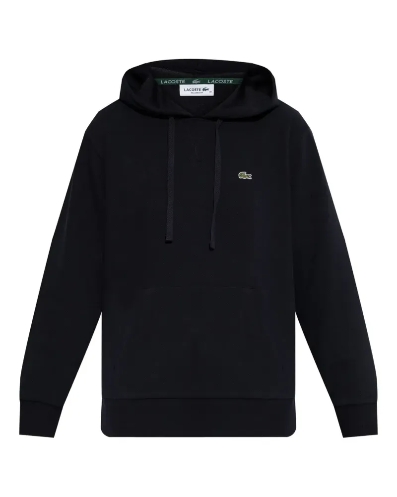 Lacoste logo-detail hoodie - Blau Blau