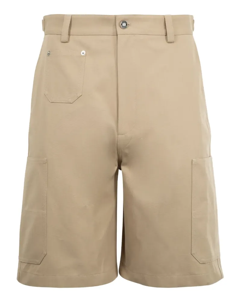Givenchy Cargo-Shorts mit Logo - Nude Nude