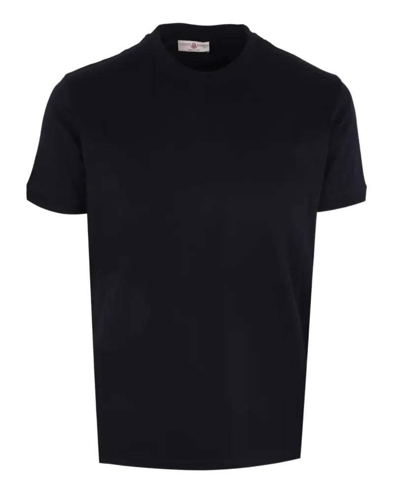 Luciano Barbera ribbed-trim t-shirt - Blau Blau