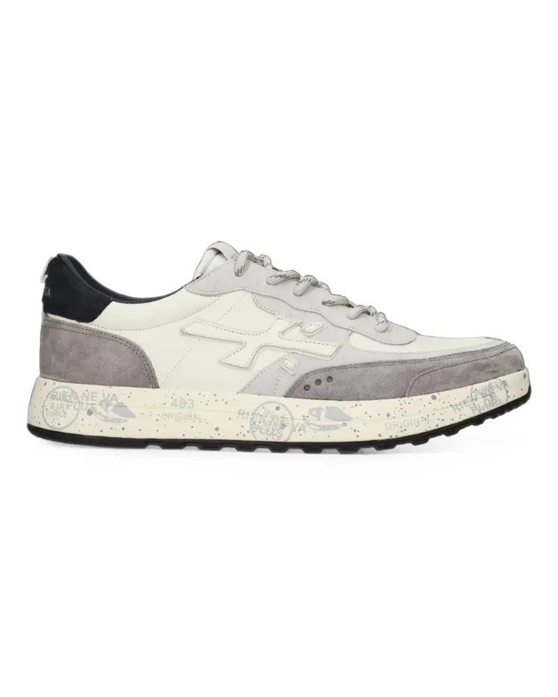 Premiata Nous Sneakers mit Logo-Patch - Nude Nude