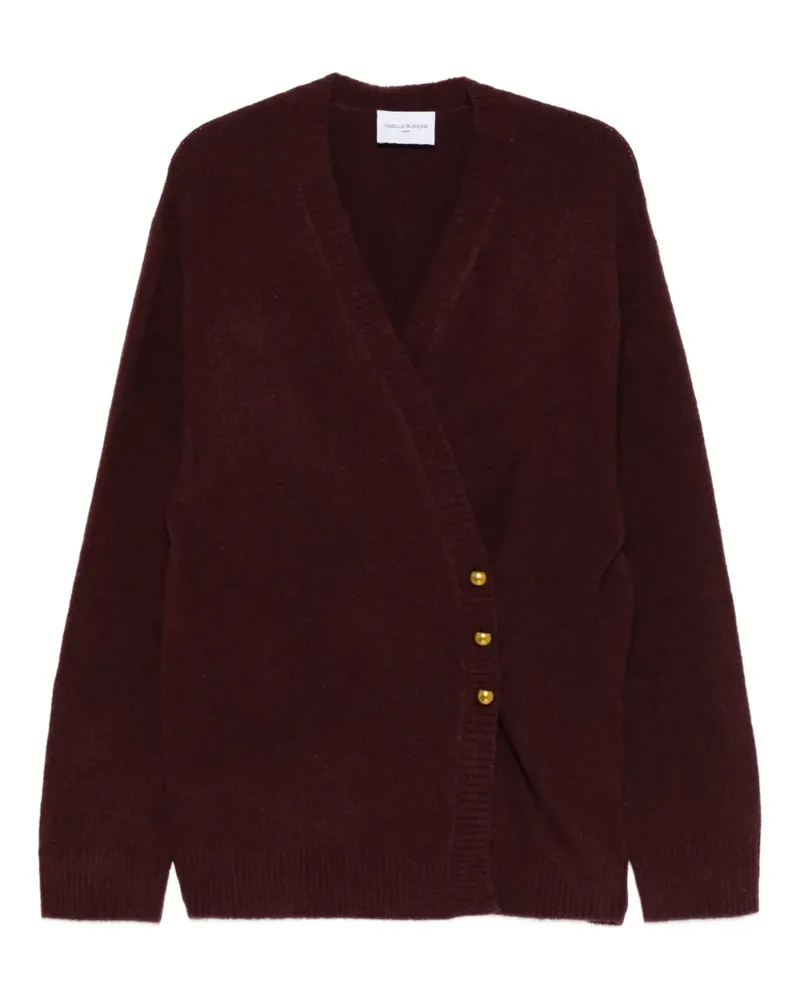 Isabelle Blanche Klassischer Cardigan - Rot Rot