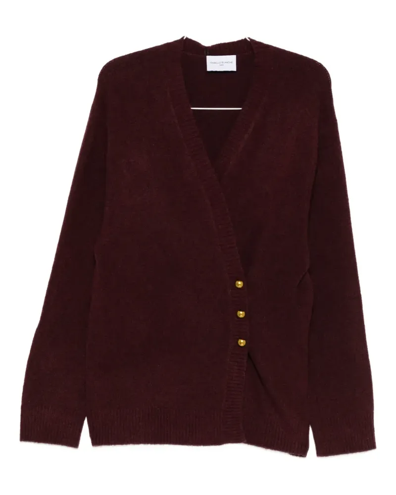 Isabelle Blanche wool-blend cardigan - Rot Rot