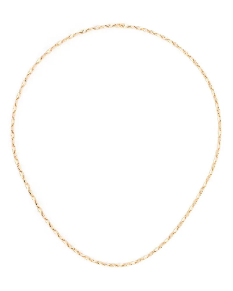 MAOR 18kt Neo Gelbgoldhalskette mit Diamanten Gold