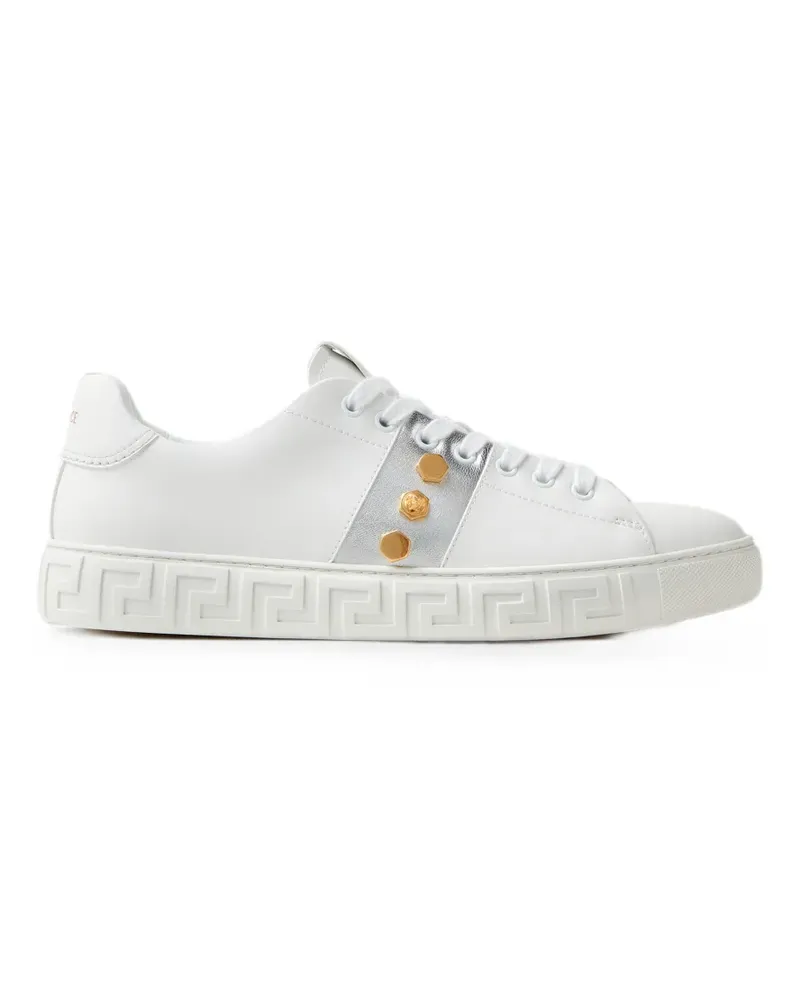 Versace Greca Medusa Smile Sneakers - Weiß Weiß