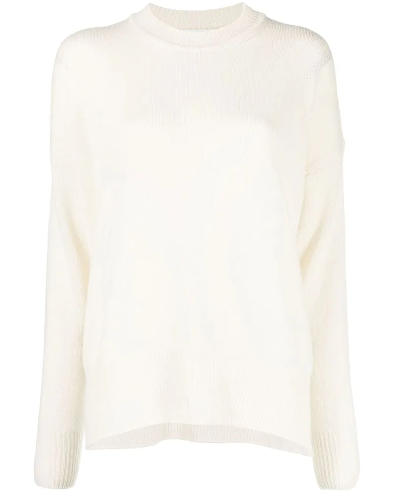 Jil Sander Strickpullover mit langen Ärmeln - Nude Nude