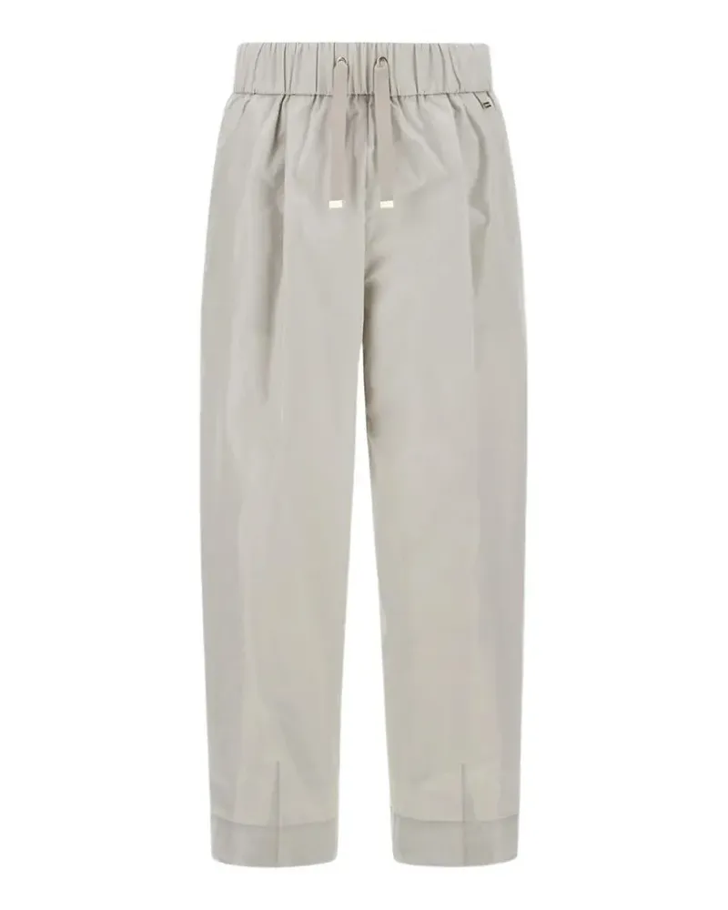 Herno Techno Hose mit Kordelzug - Grau Grau