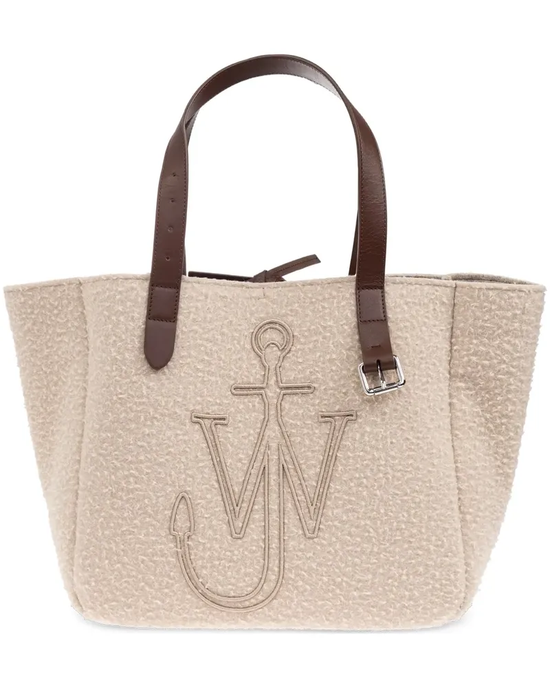 J.W.Anderson Tote Bag mit Logo-Stickerei - Nude Nude