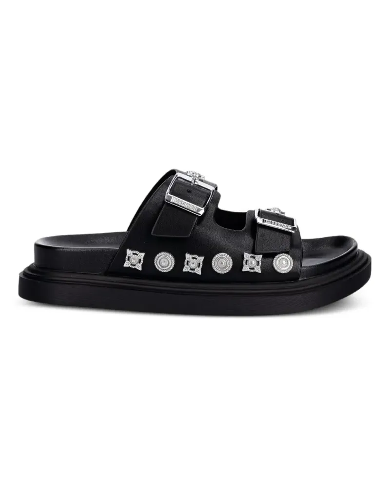 Just Cavalli Noa Sandalen mit Nieten - Schwarz Schwarz