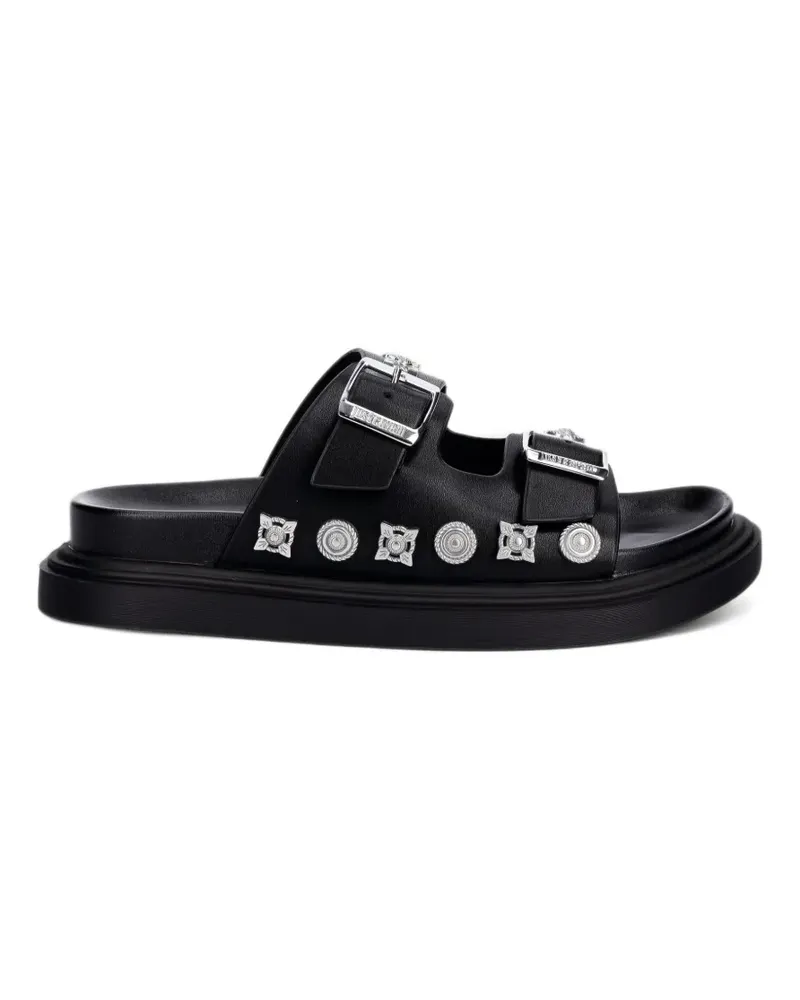 Just Cavalli Noa Sandalen mit Nieten - Schwarz Schwarz