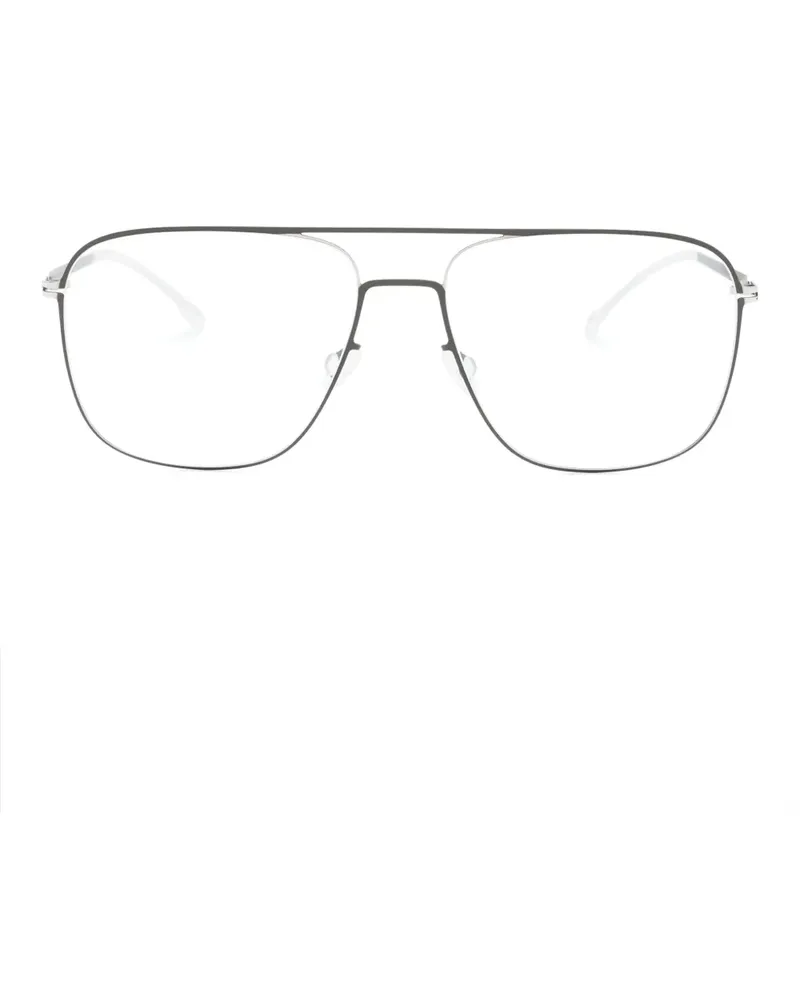 Mykita Steen Brille mit eckigem Gestell - Grau Grau