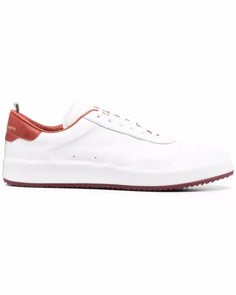 Officine Creative Italia Sneakers mit Logo - Weiß Weiß