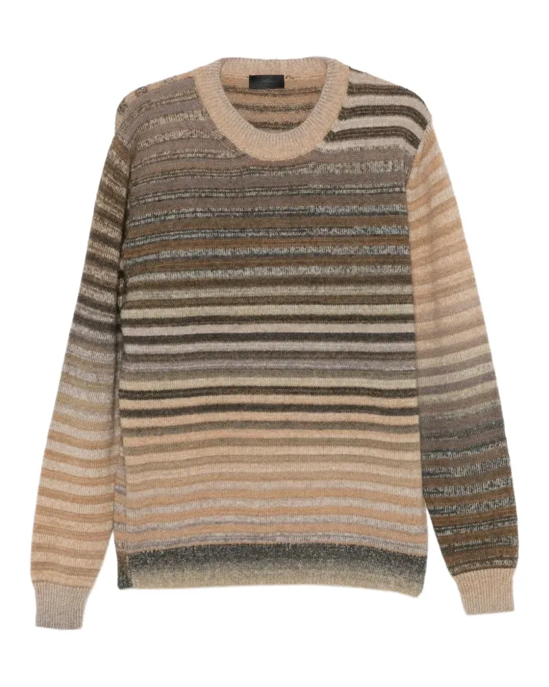 Dondup Gestreifter Pullover - Braun Braun