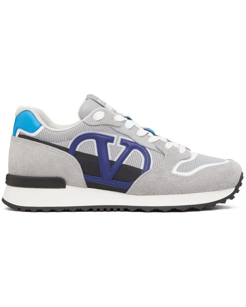 Valentino Garavani VLogo Netrunner Sneakers - Grau Grau