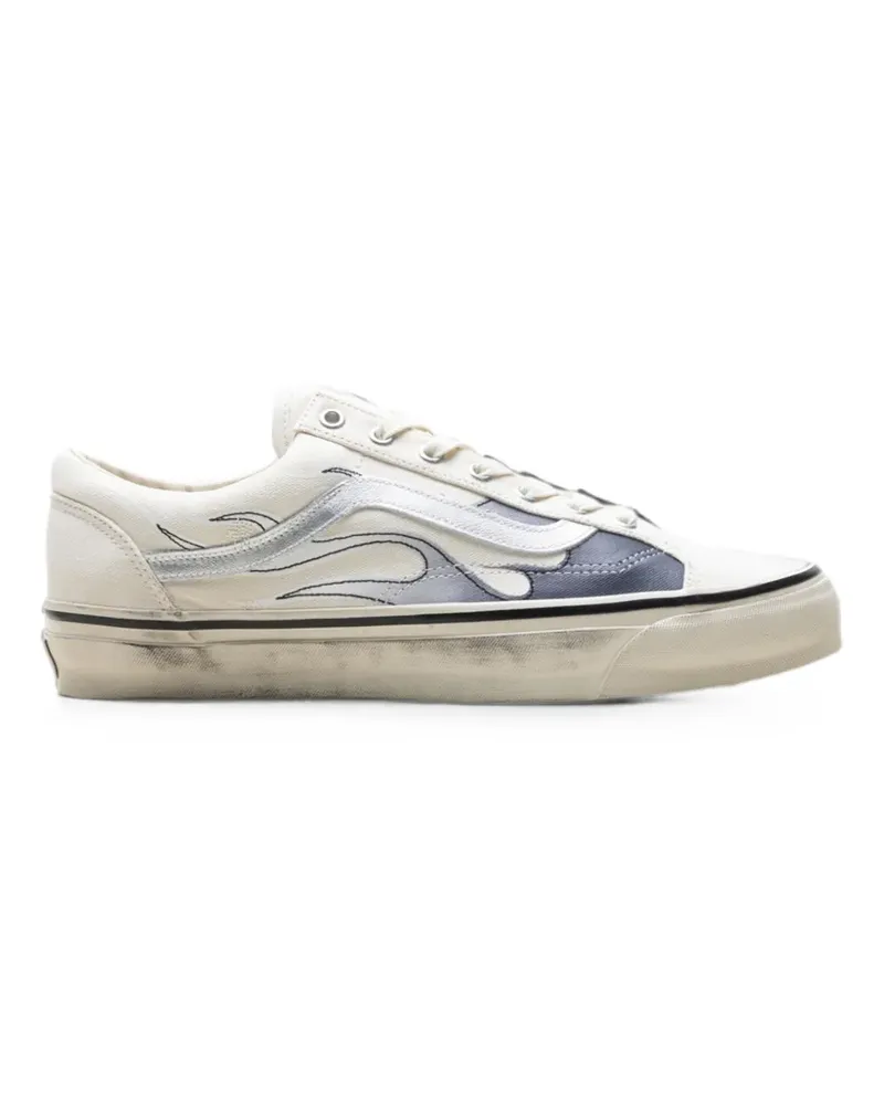 Vans Premium Old Skool 36 Flames lace-up sneakers - Weiß Weiß