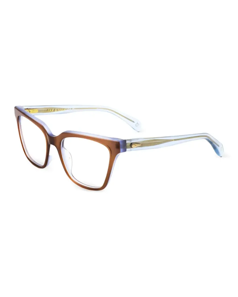 Rag & Bone Brille mit eckigem Gestell - Braun Braun