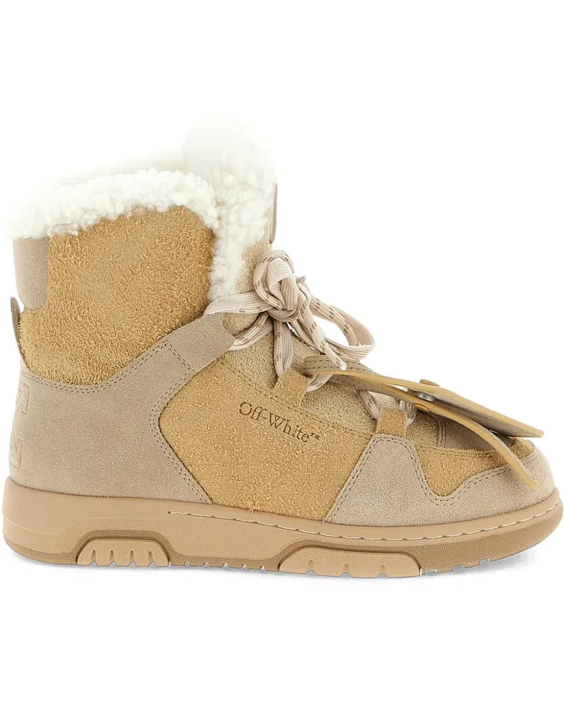 OFF-WHITE Gefütterte Stiefeletten - Nude Nude