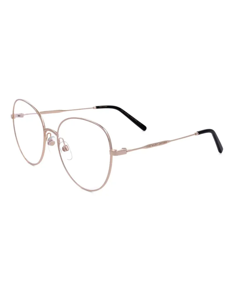 Marc Jacobs Brille mit geometrischem Gestell - Gold Gold