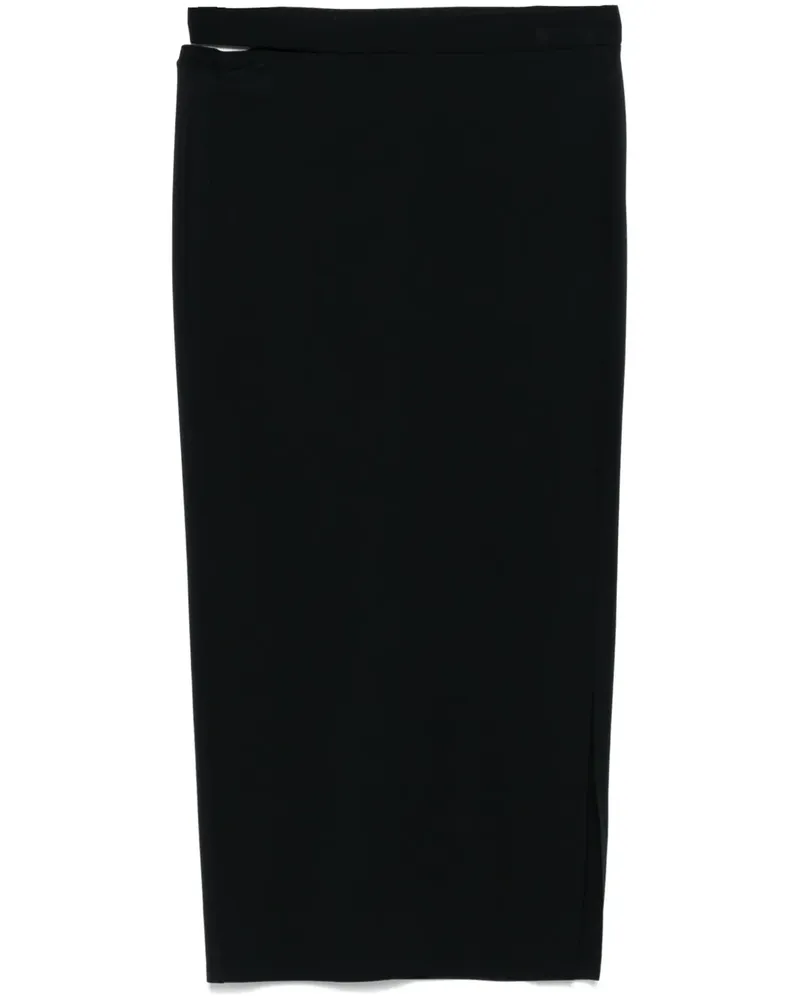 Patrizia Pepe Midirock aus Jersey - Schwarz Schwarz