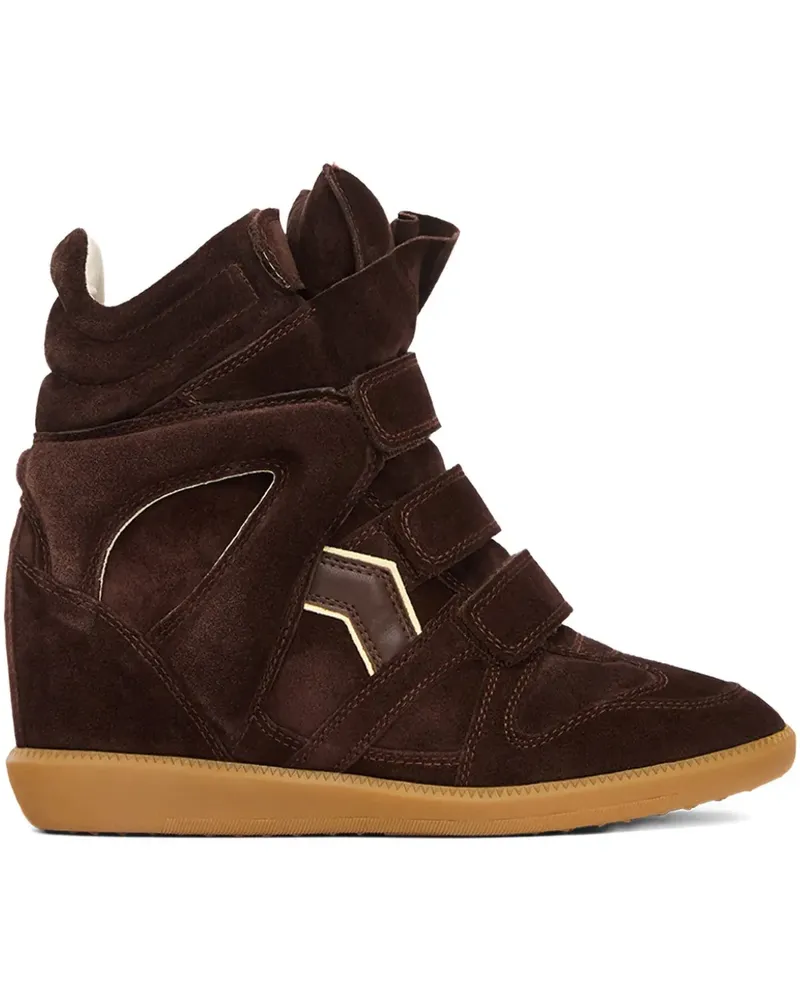 Isabel Marant Bekett hi-top sneakers - Braun Braun