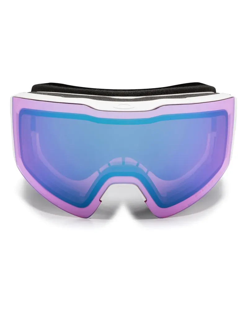 Oakley Fall Line Skibrille - Weiß Weiß