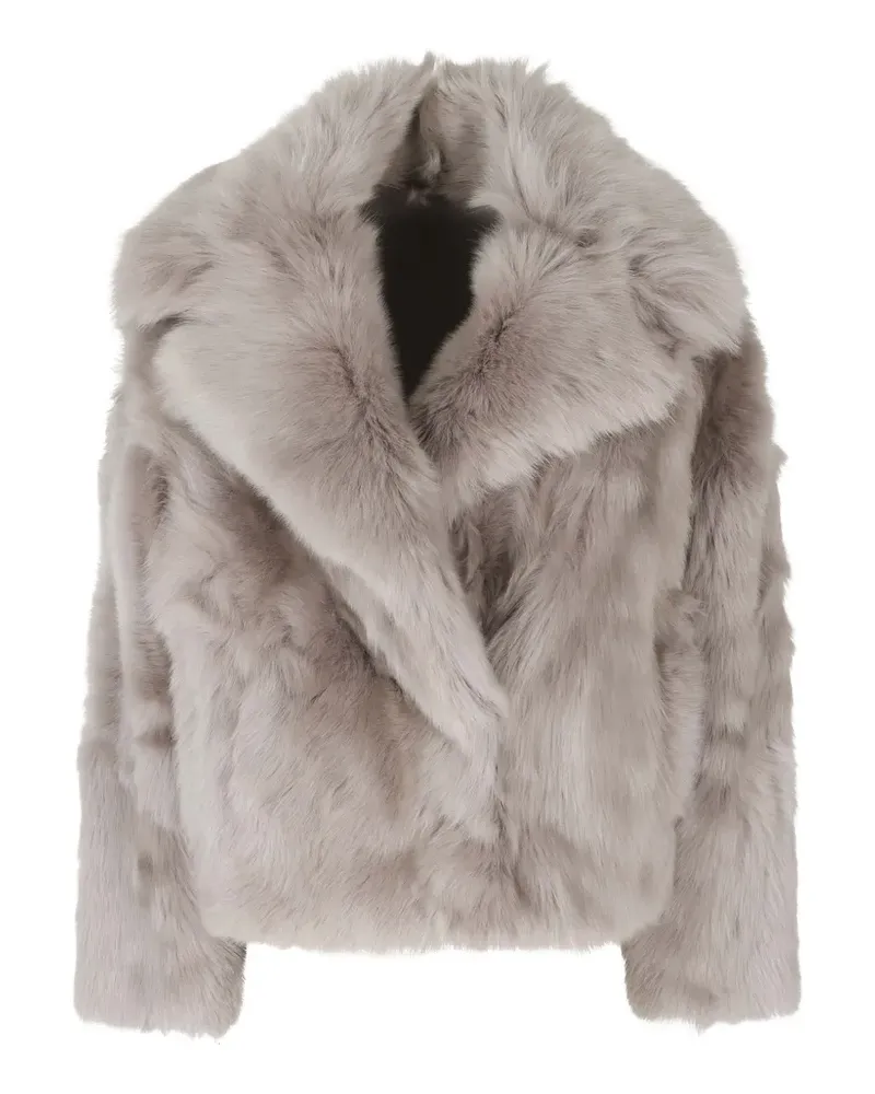 BLANCHA Jacke aus Shearling - Nude Nude
